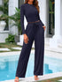 'Riftwear' Long Sleeve Top and Pants Set - Celes Fashion
